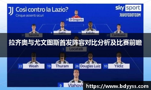 拉齐奥与尤文图斯首发阵容对比分析及比赛前瞻